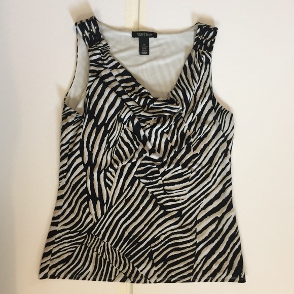 WHBM Animal Print Tank Shell - Picture 3 of 6